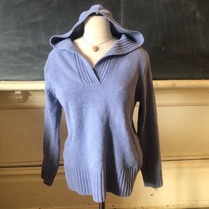 Super soft plush polyester hooded sweater